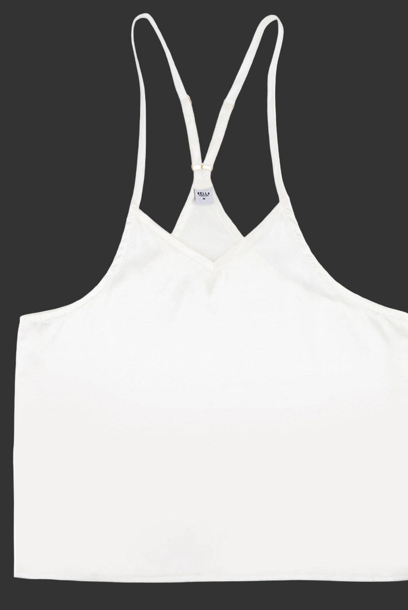 Bella Sleep + Spa 2 Piece Camisole and Ruffled Short Pajama Set - Flirt!