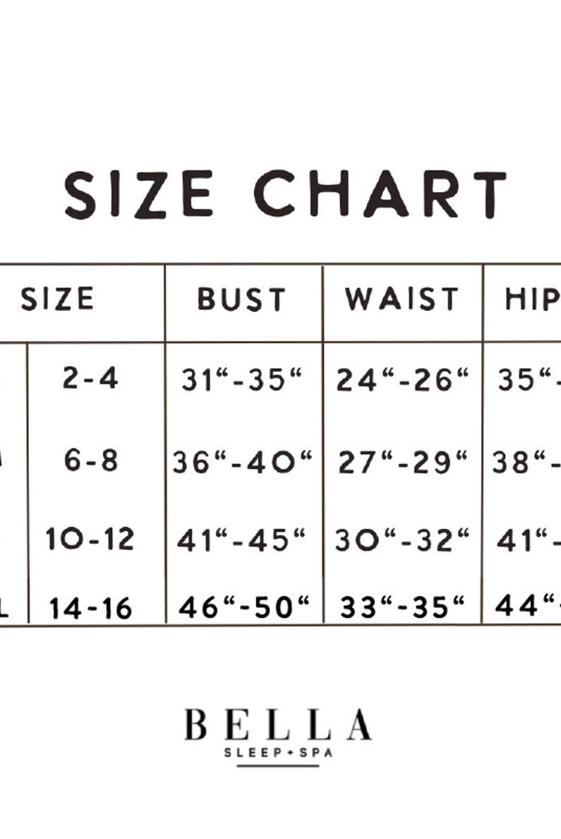 Bella Sleep + Spa 2 Piece Camisole and Ruffled Short Pajama Set - Flirt!