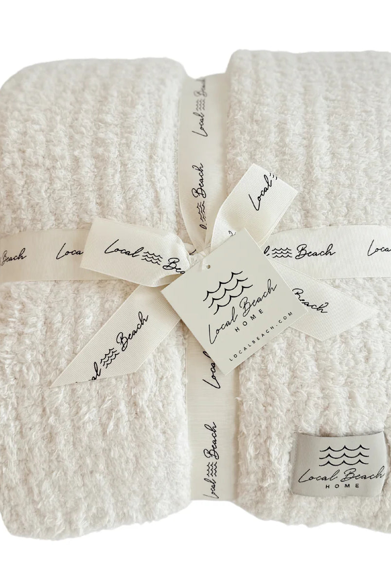 Local Beach Luxe Plush Blanket - Flirt!