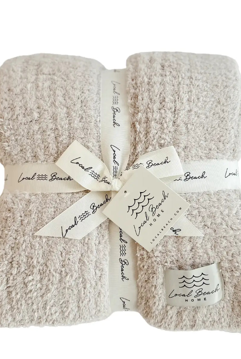 Local Beach Luxe Plush Blanket - Flirt!