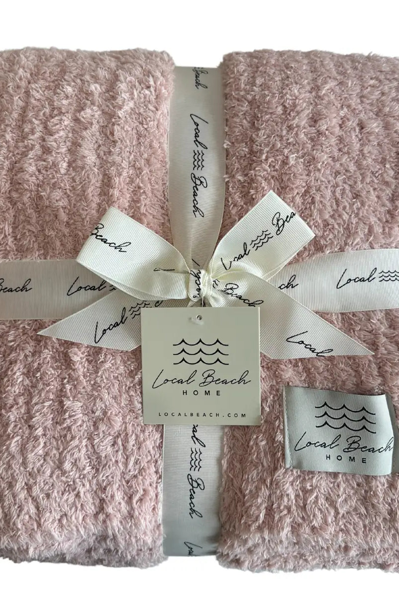 Local Beach Luxe Plush Blanket - Flirt!