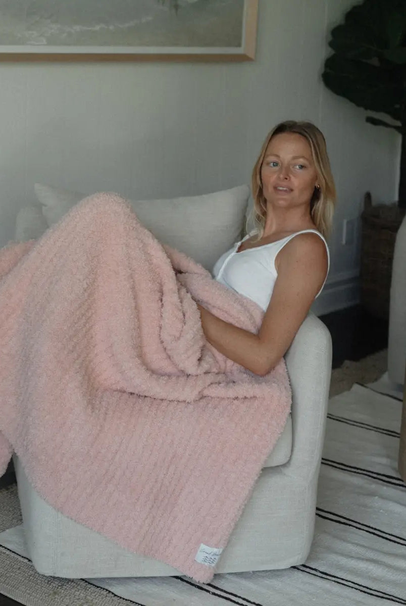 Local Beach Luxe Plush Blanket - Flirt!