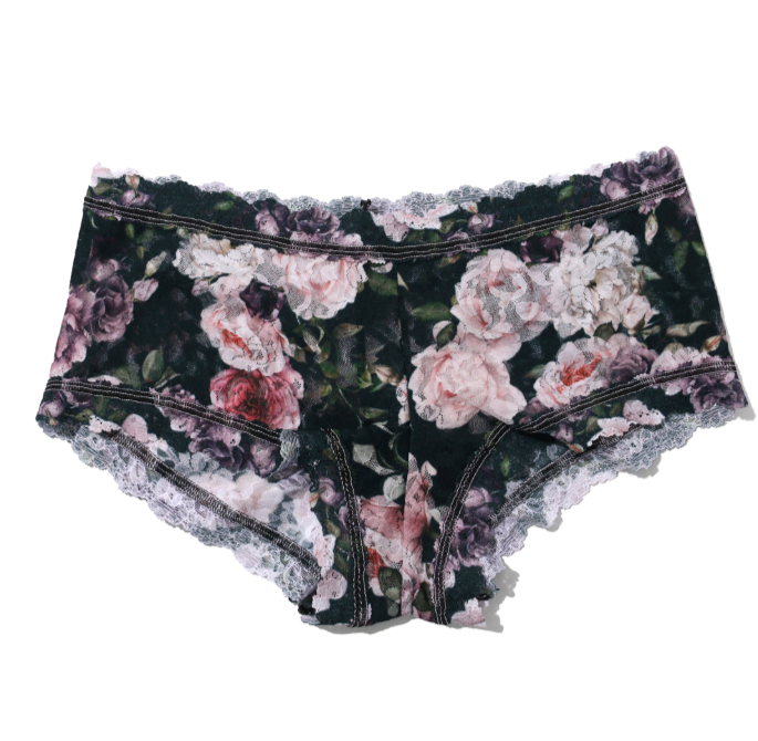 Hanky Panky Printed Signature Lace Boyshort Romantique - Flirt!