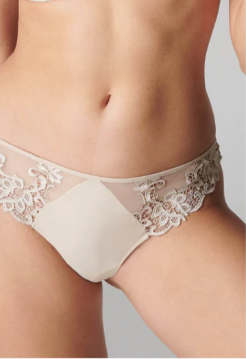 Saga Thong Topaz Beige - Flirt! Luxe Lingerie & Sleepwear