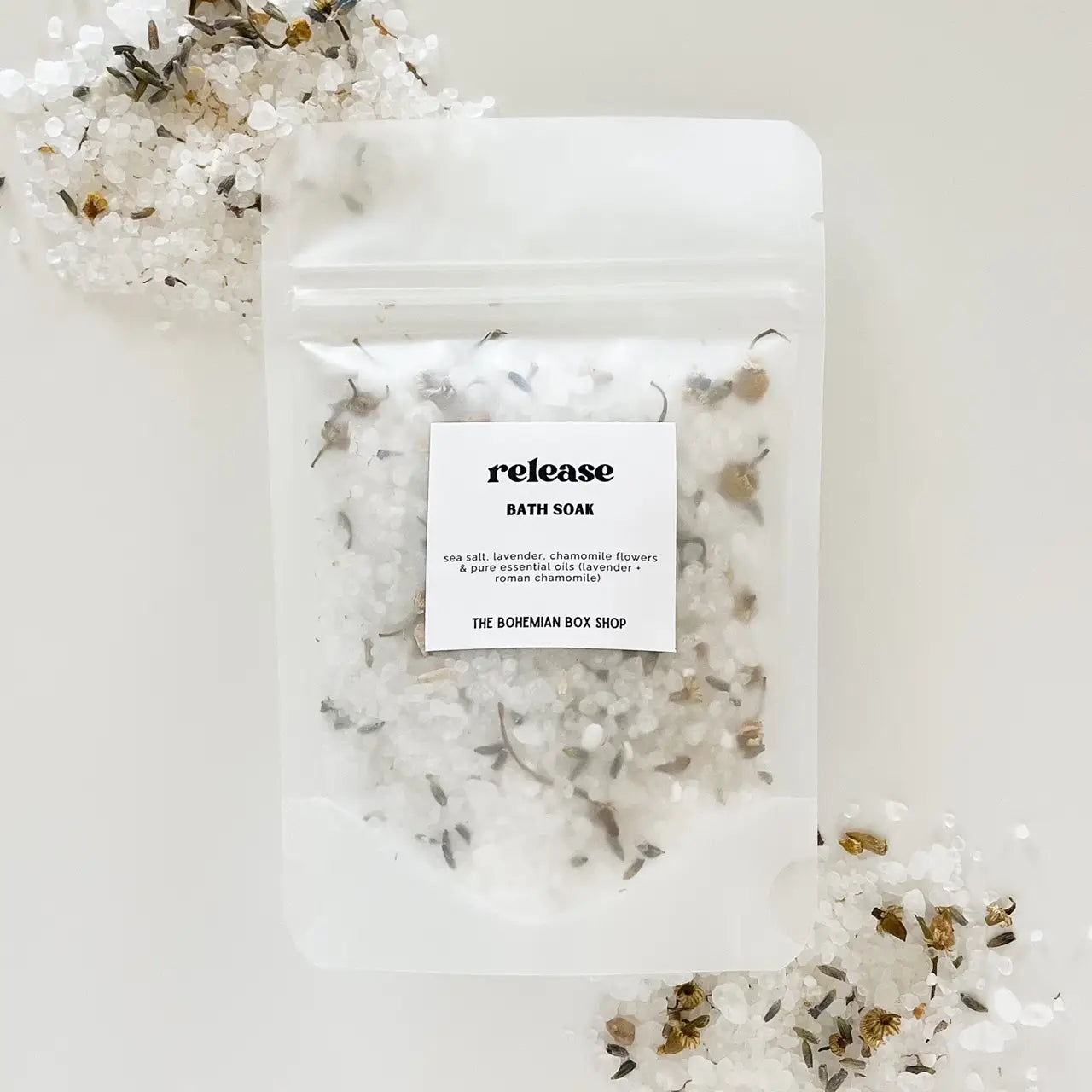 Release Botanical Lavender & Chamomile Bath Salts - Flirt! 