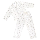 Bella Sleep + Spa Diamond Rings 2 Piece Satin Pajama Set - Flirt! 