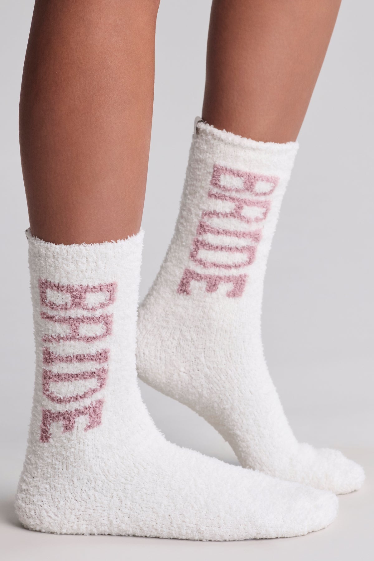 Barefoot Dreams Cozy Chic Bridal 2 Pack Sock Set - Flirt! 