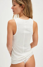 Free People Fresh In Love Pointelle Tank - Flirt! 