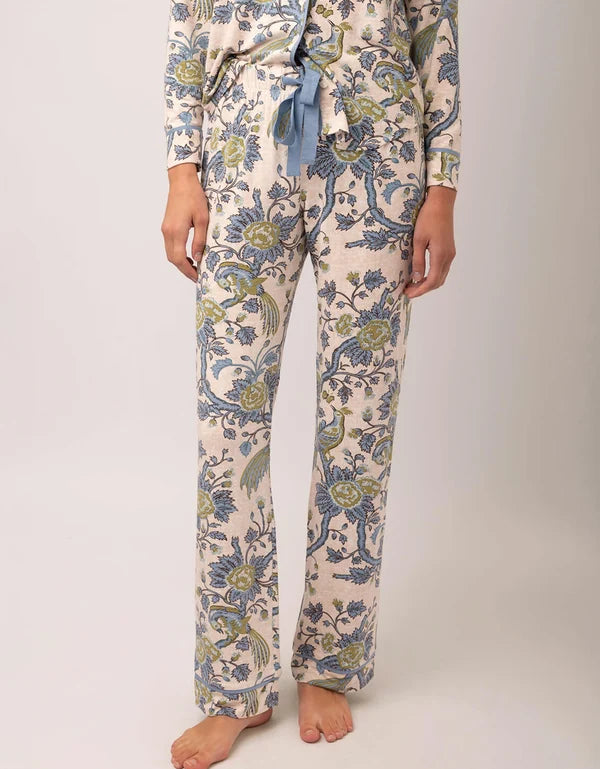 Spartina Japonica Bird Green PJ Pant - Flirt! 