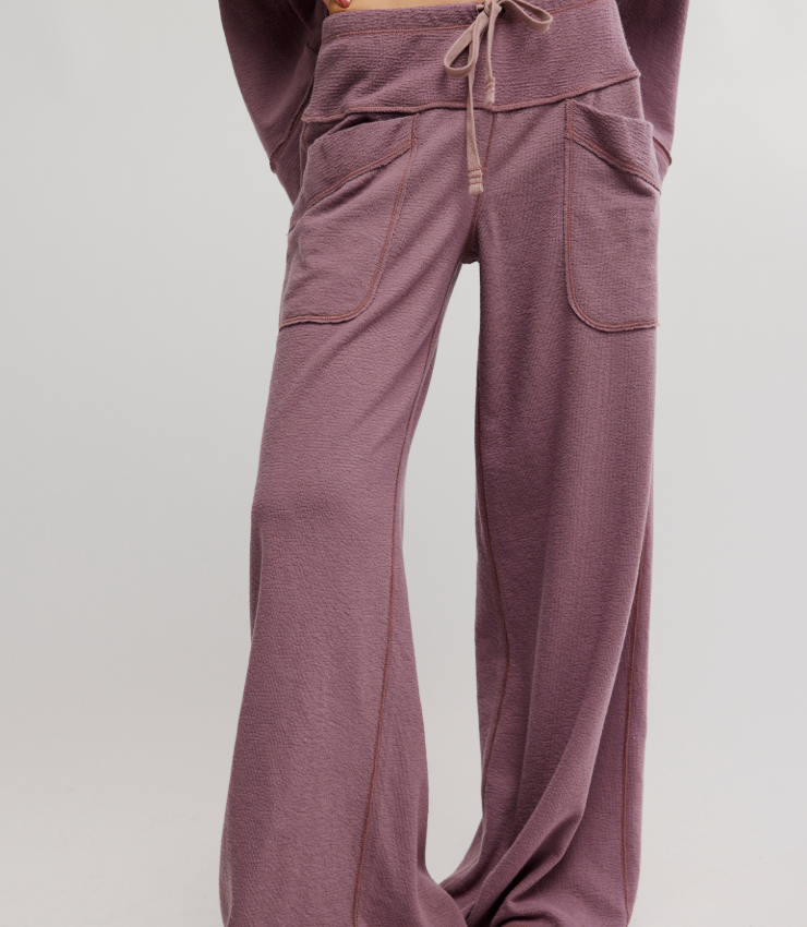 Free People Staycation Lounge Pant - Flirt! 