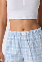 BedHead Organic Cotton Flannel Boxer Shorts - Flirt! 