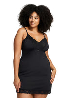 Bust Support Chemise Black - Flirt! Luxe Lingerie & Sleepwear