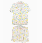 2 Piece Coral Reef Pajama Set with Short Sleeve and Short - Flirt! 