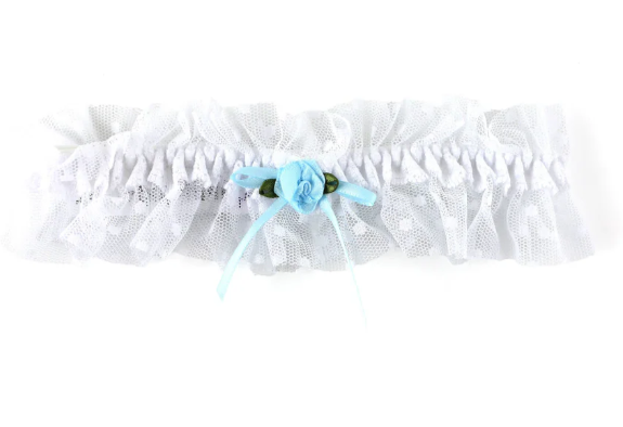 Dotted Tulle Garter - Flirt! Luxe Lingerie & Sleepwear