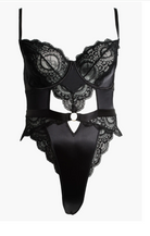 Oh La La Cheri Minna Satin and Lace Teddy - Flirt! 