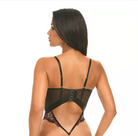 Oh La La Cheri Leanna Teddy with Embroidered Mesh - Flirt! 