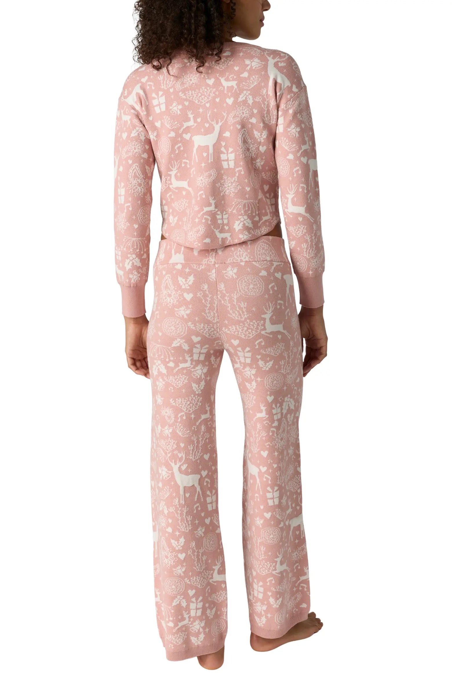 Free People Intimately Soft Season Long-Sleeve Pajama Set - Flirt! 
