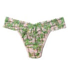 Hanky Panky Printed Signature Lace Original Rise Thong Palm Breeze - Flirt! 